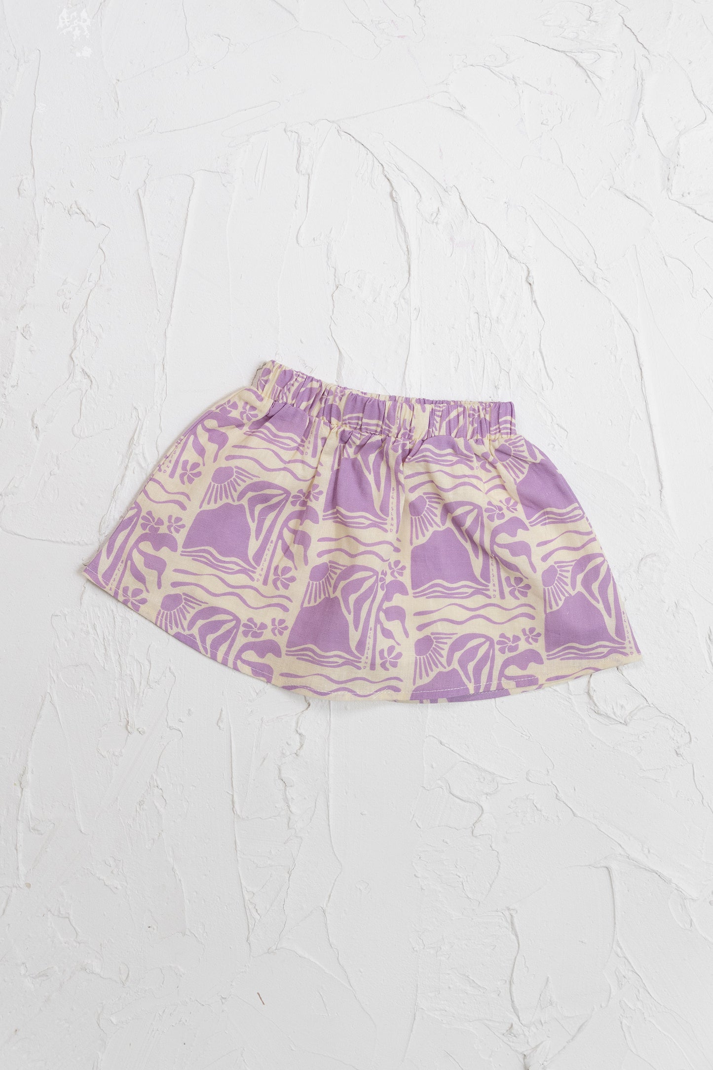 Cinnamon Baby Big Island Linen Skirt - Lilac