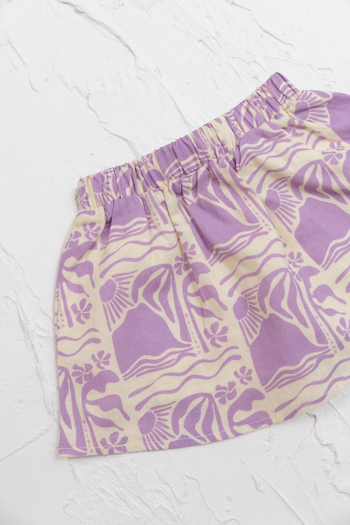 Cinnamon Baby Big Island Linen Skirt - Lilac