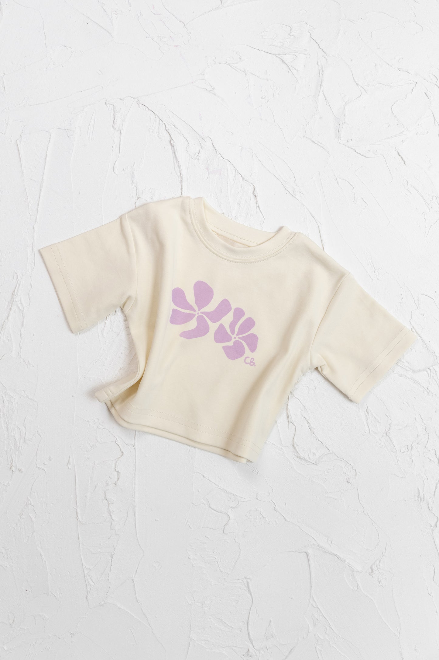 Cinnamon Baby Big Island Tee - Lilac