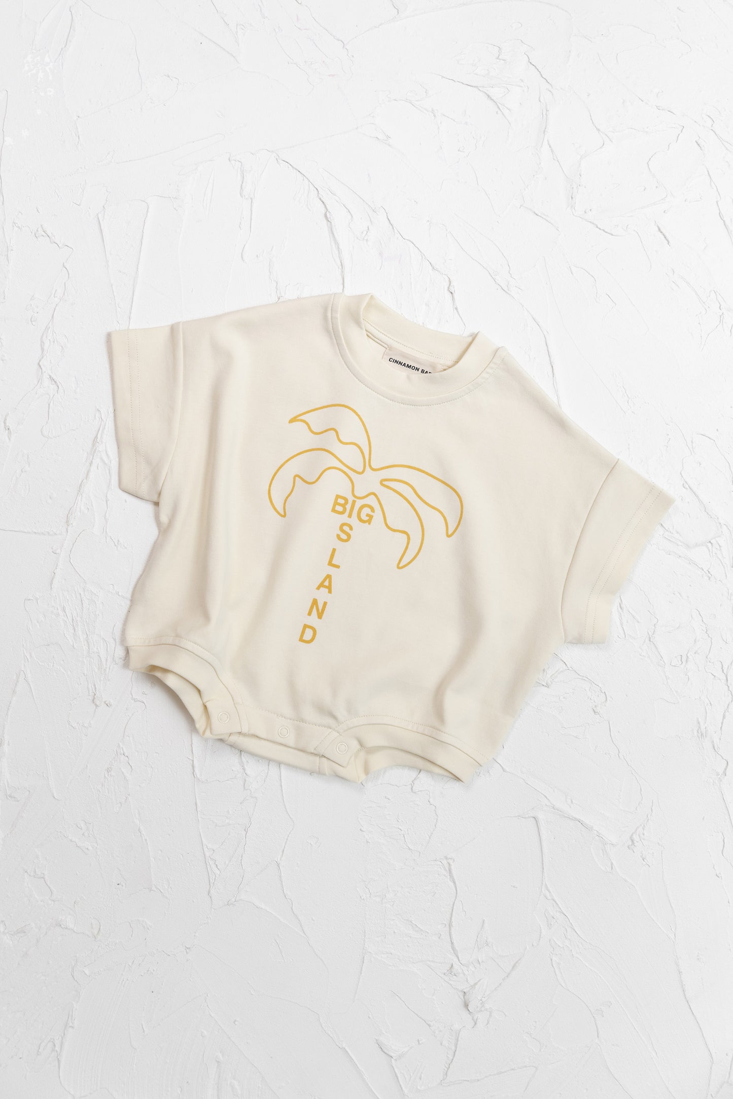 Cinnamon Baby Big Island Romper - Mustard