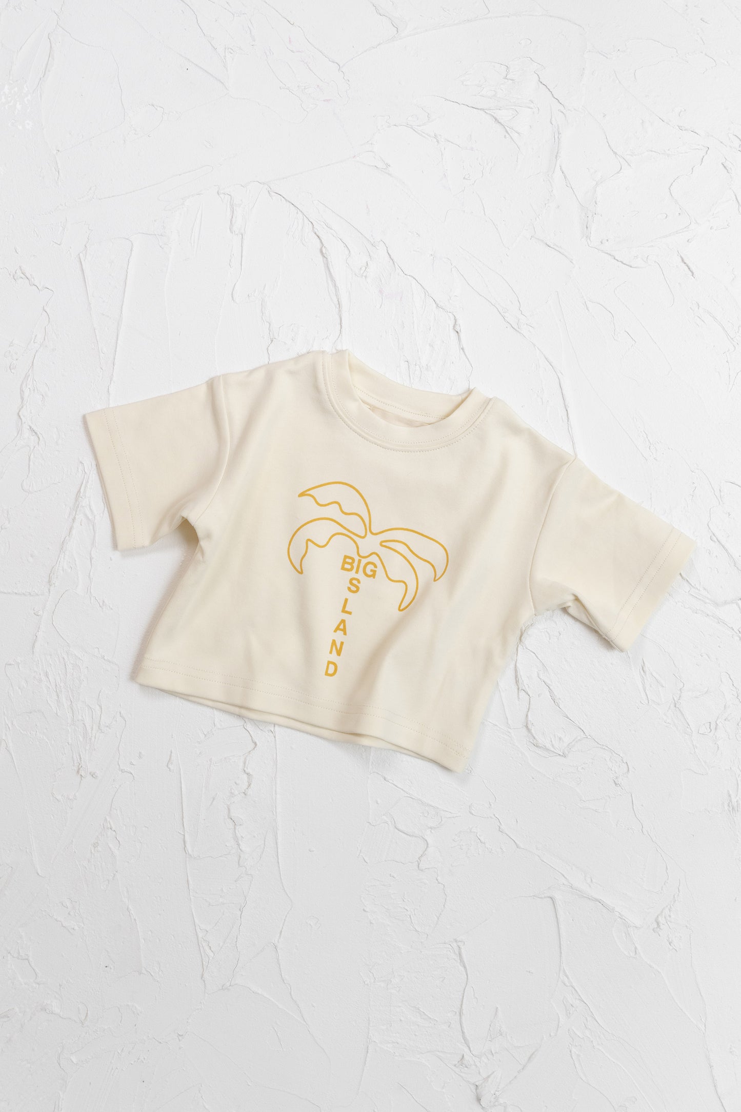 Cinnamon Baby Big Island Tee - Mustard