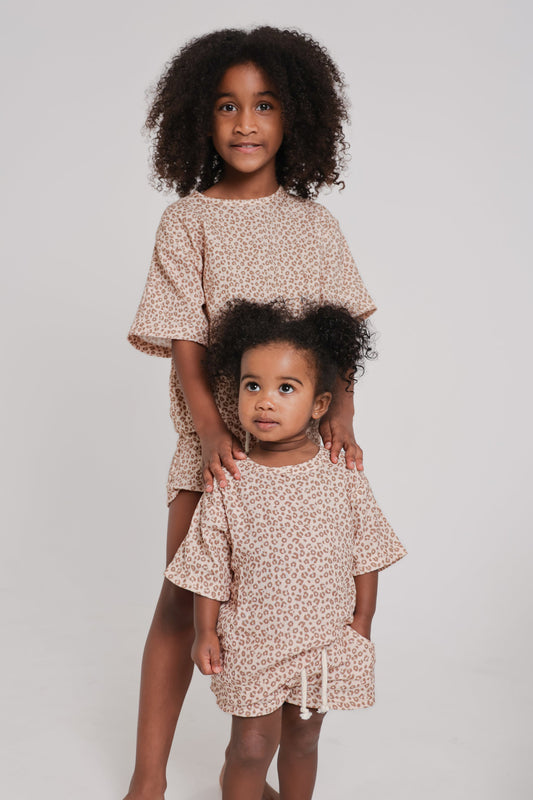 Maxims Leopard Muslin Co Ord