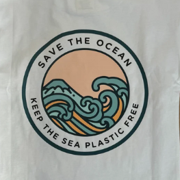 Save the Ocean Tee - White