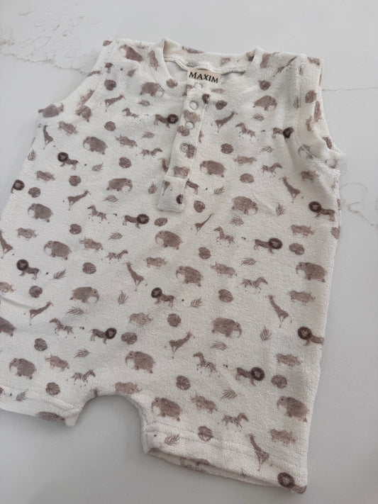 Maxims Safari Terry Bodysuit