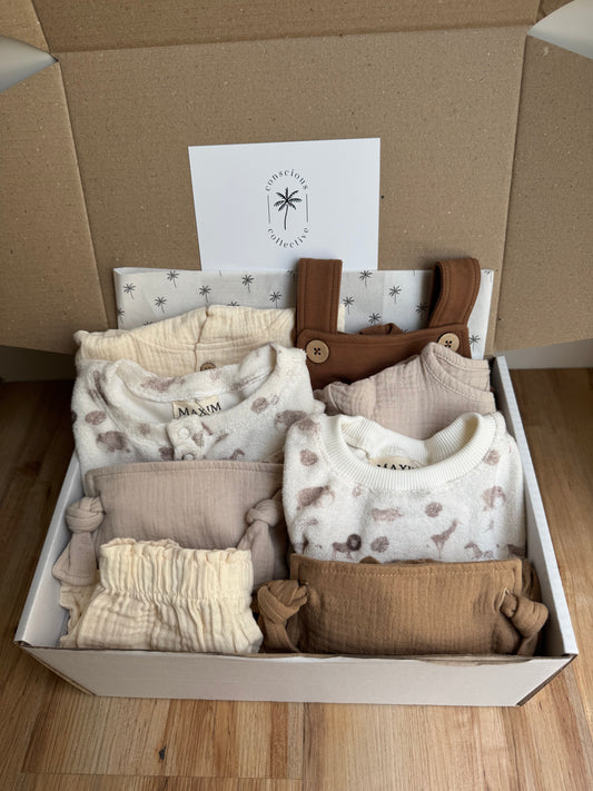 Midi Capsule Wardrobe Box | Unisex | Organic Cotton |  8 Items