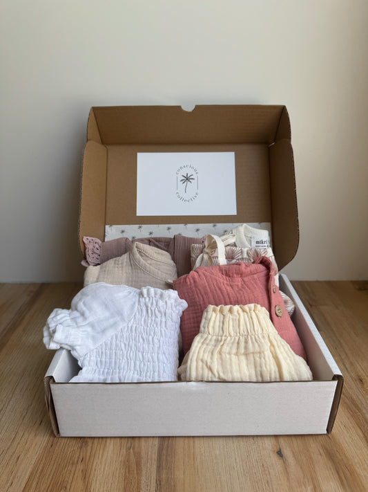 Mini Capsule Wardrobe Box | Girl | Organic Cotton | 6 Items