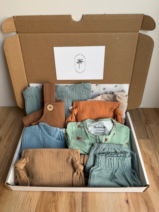 Midi Capsule Wardrobe Box | Boys | Organic Cotton |  8 Items