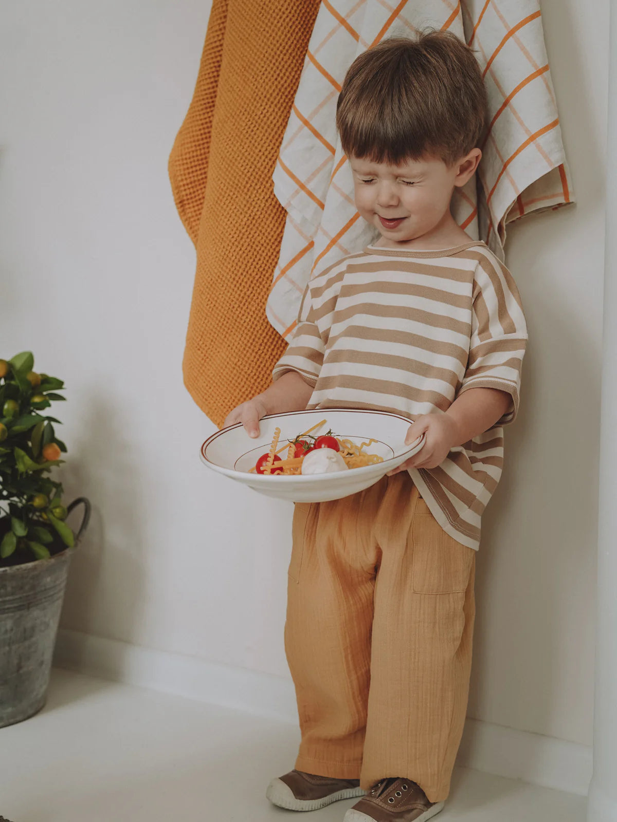 Organic Zoo Honey Fisherman Pants