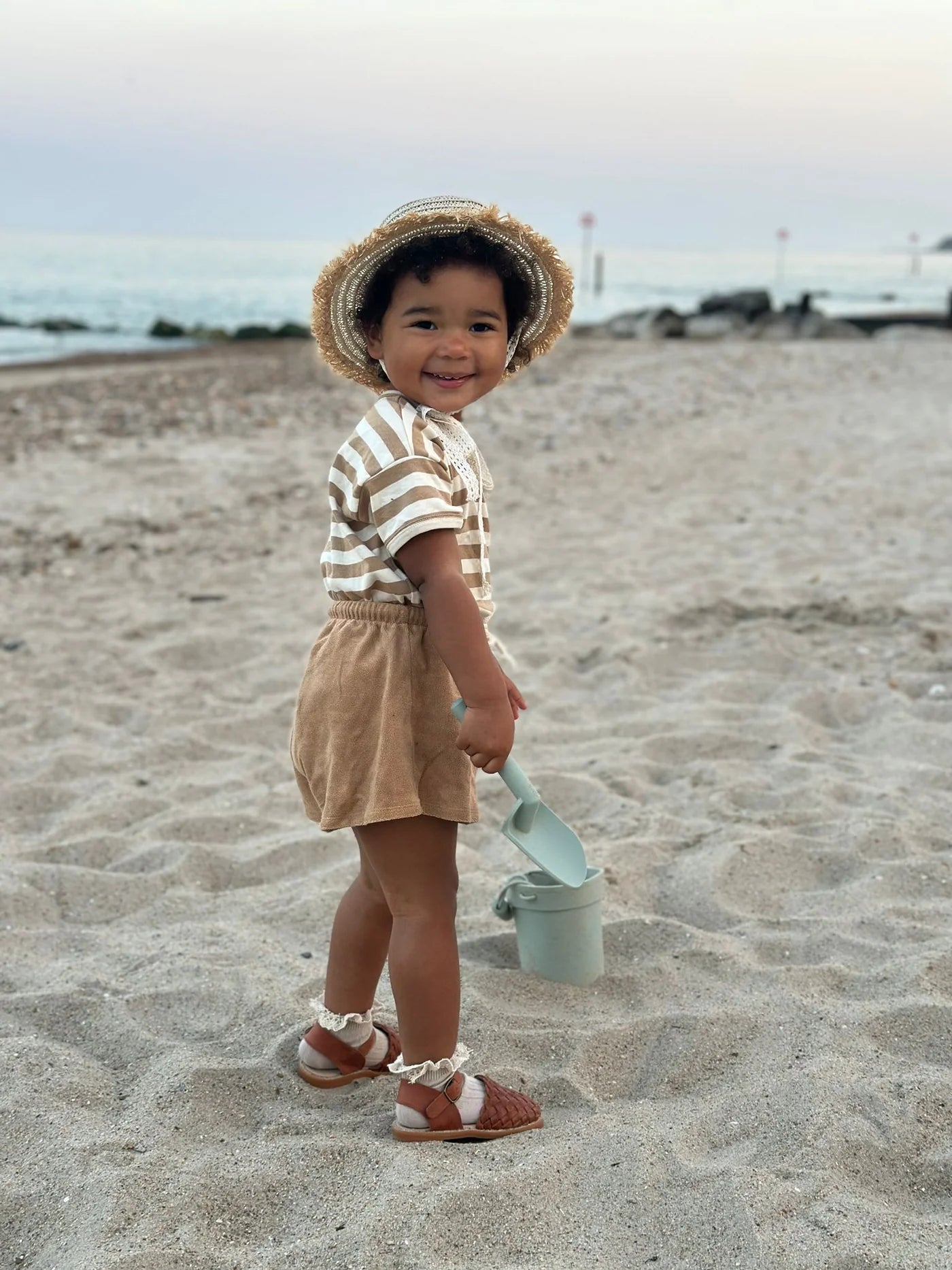 Organic Zoo Gold Sailor Boxy T-Shirt