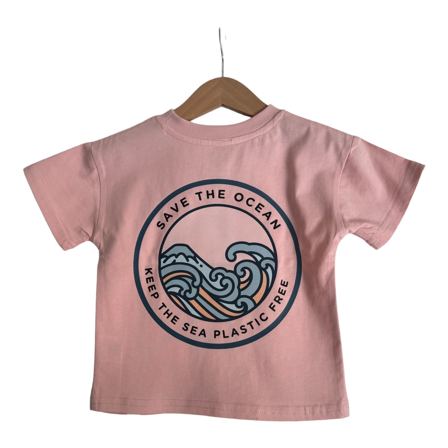 Save the Ocean Tee - Pink
