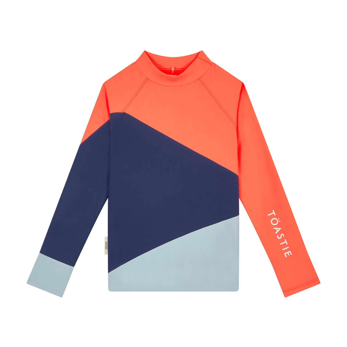 Töastie Unisex Swim Top in Orange Sky