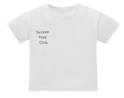 BACK IN STOCK ~ Screen Free Club Tee