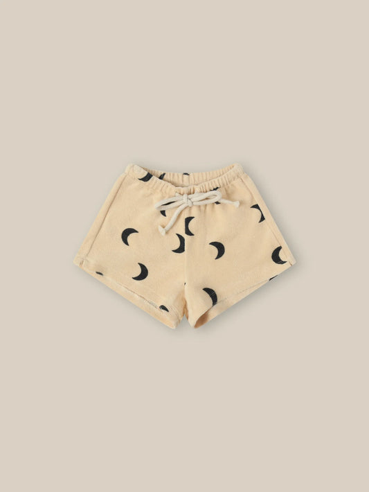 Organic Zoo Pebble Midnight Terry Rope Shorts