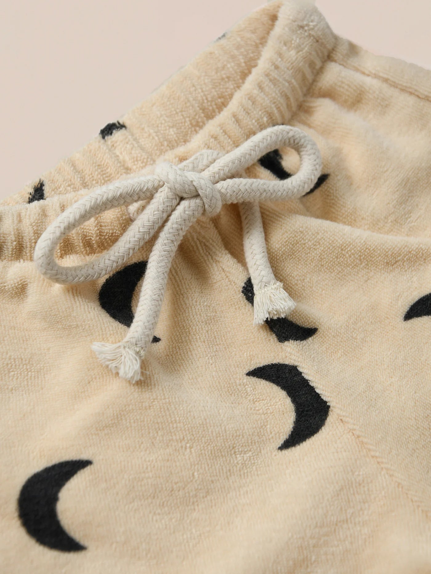 Organic Zoo Pebble Midnight Terry Rope Shorts