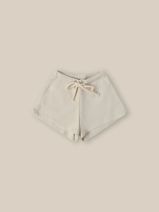 Organic Zoo Ceramic White Waffle Rope Shorts