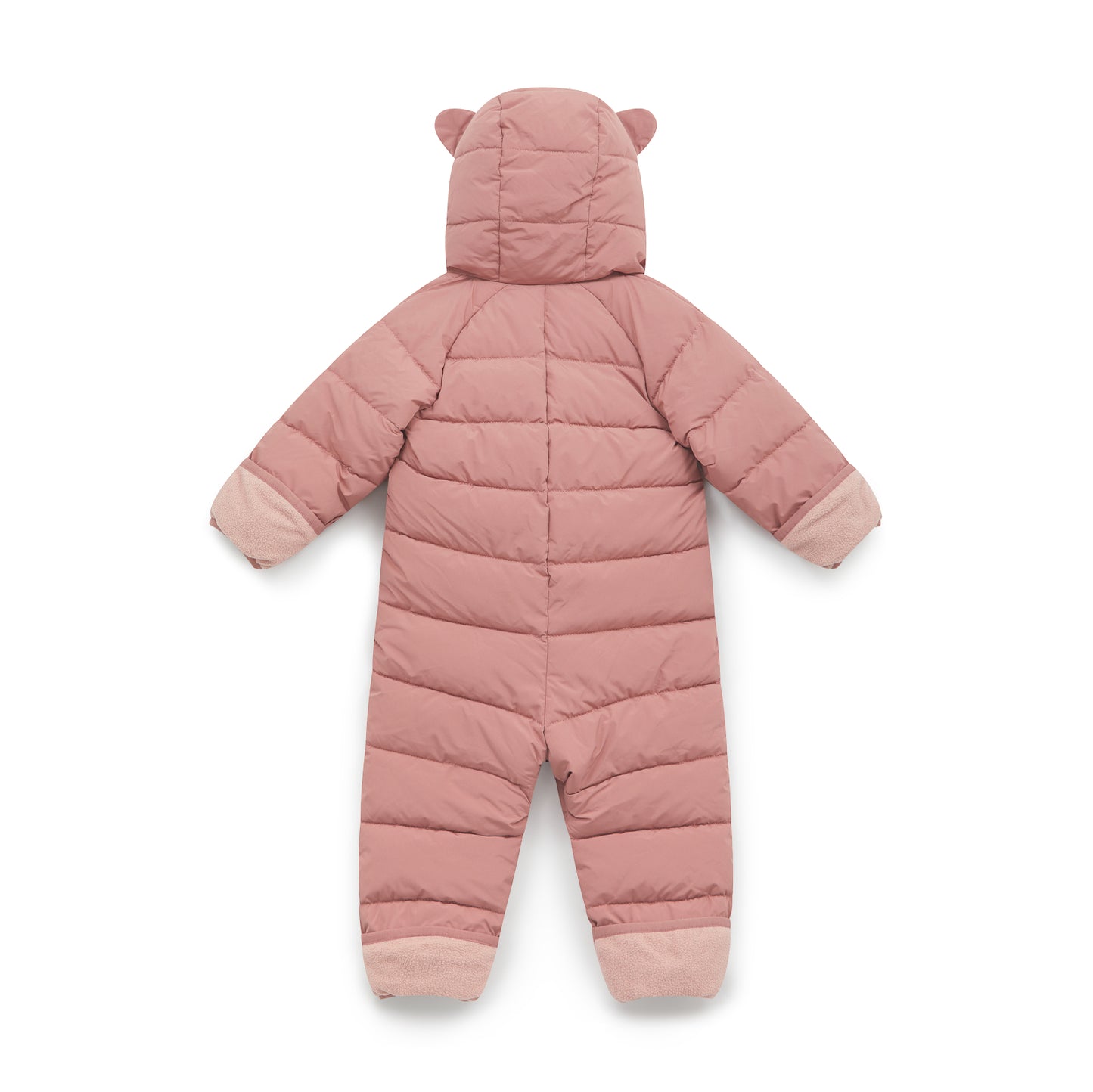 RENT | Töastie Cloud Quilted Onesie | Damask Pink