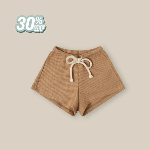 Organic Zoo Claypot Waffle Rope Shorts 
