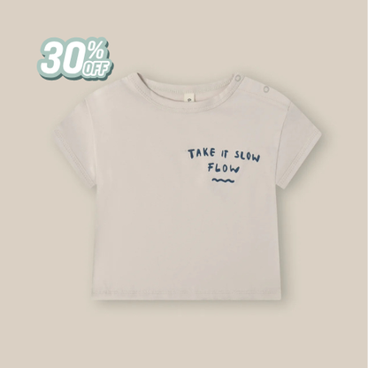 Organic Zoo Take It Slow Flow Boxy T Shirt