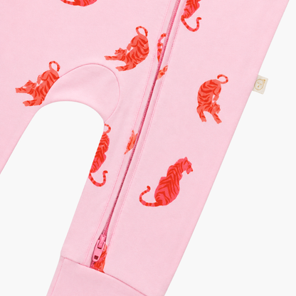 Hushabye Bamboo Sleepsuit in Tiger
