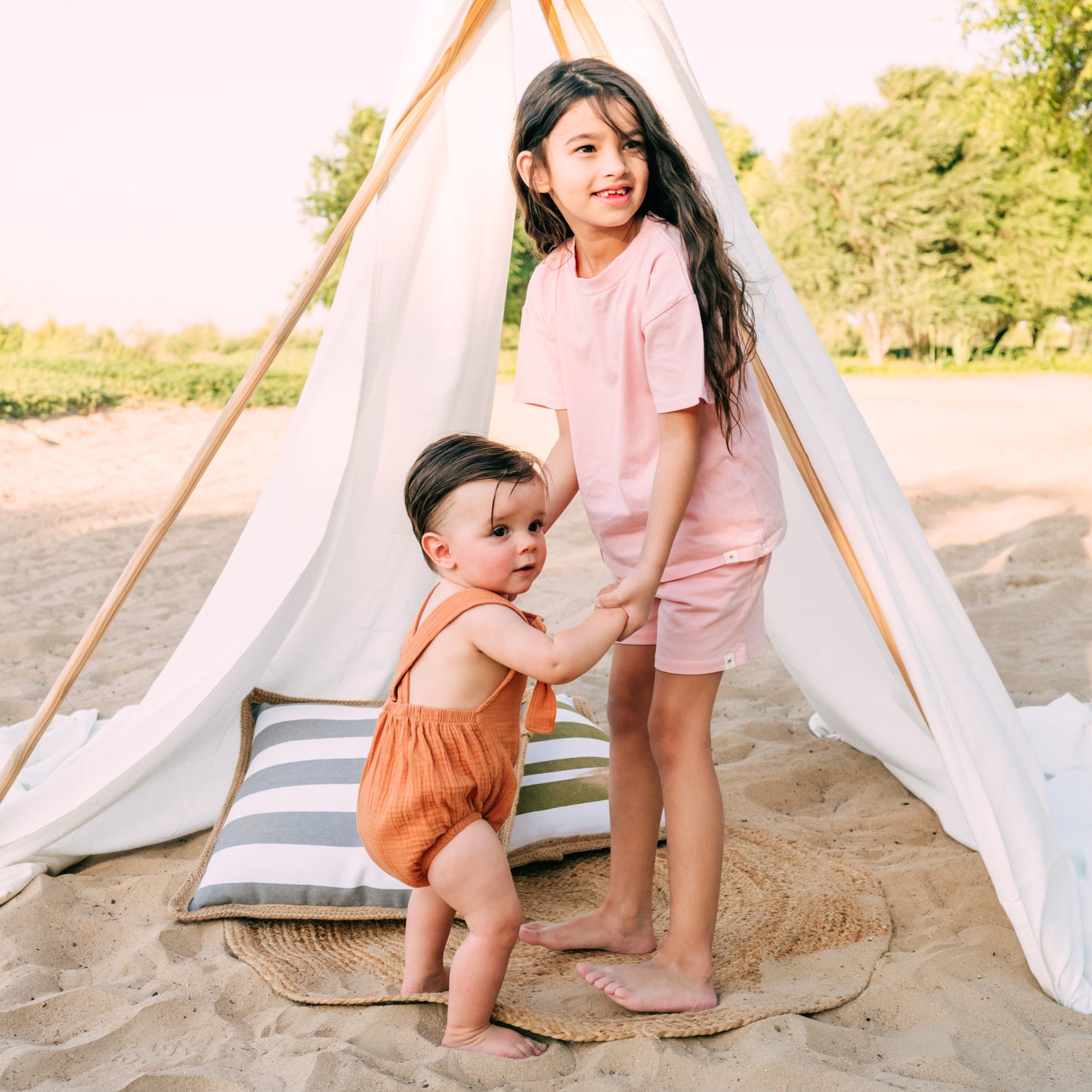 Orange Baye Organic Cotton Unisex Romper