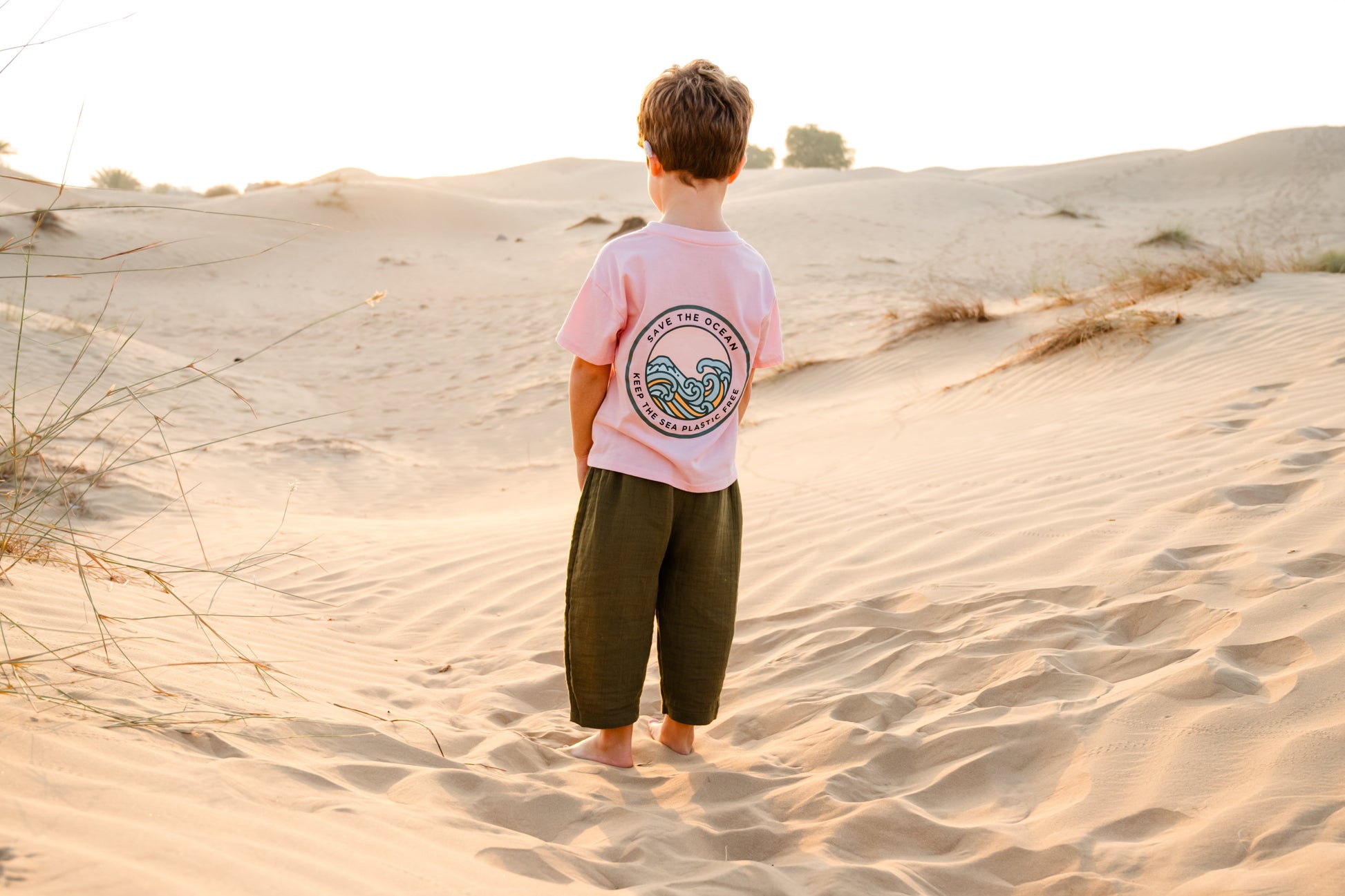 Conscious Collective Save the Ocean Tee Shirt, made from organic cotton