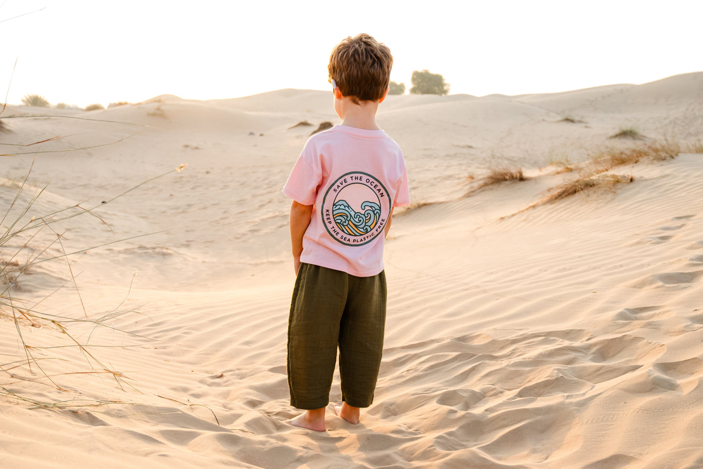 Save the Ocean Tee - Pink