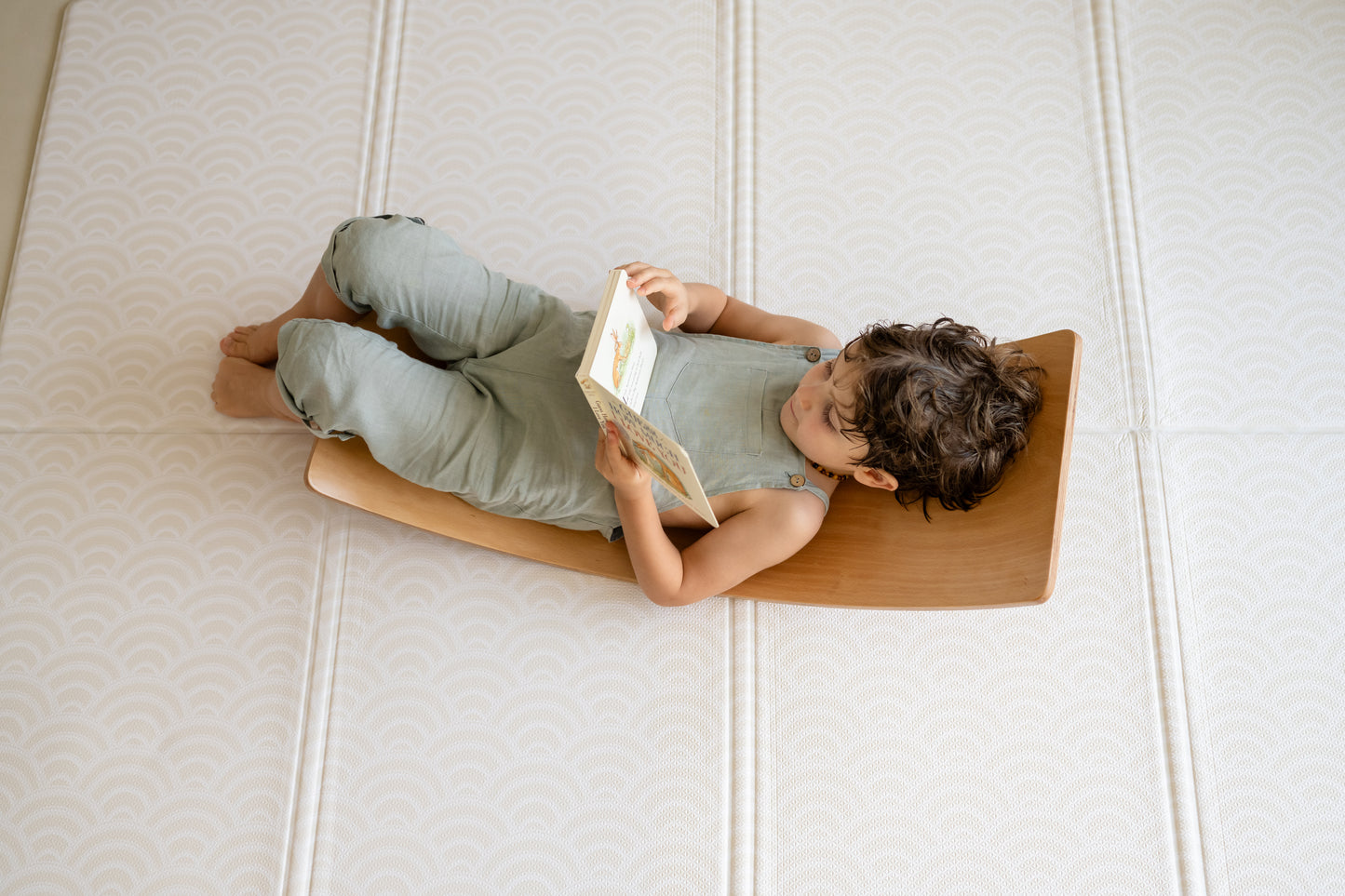 Little Palm Co Precious Pearl Play Mat