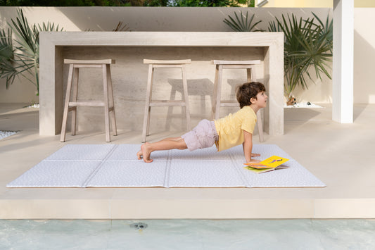 Little Palm Co Grey Mist Play Mat