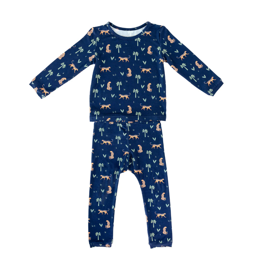 Hushabye Bamboo Pajamas in Arabian Leopard