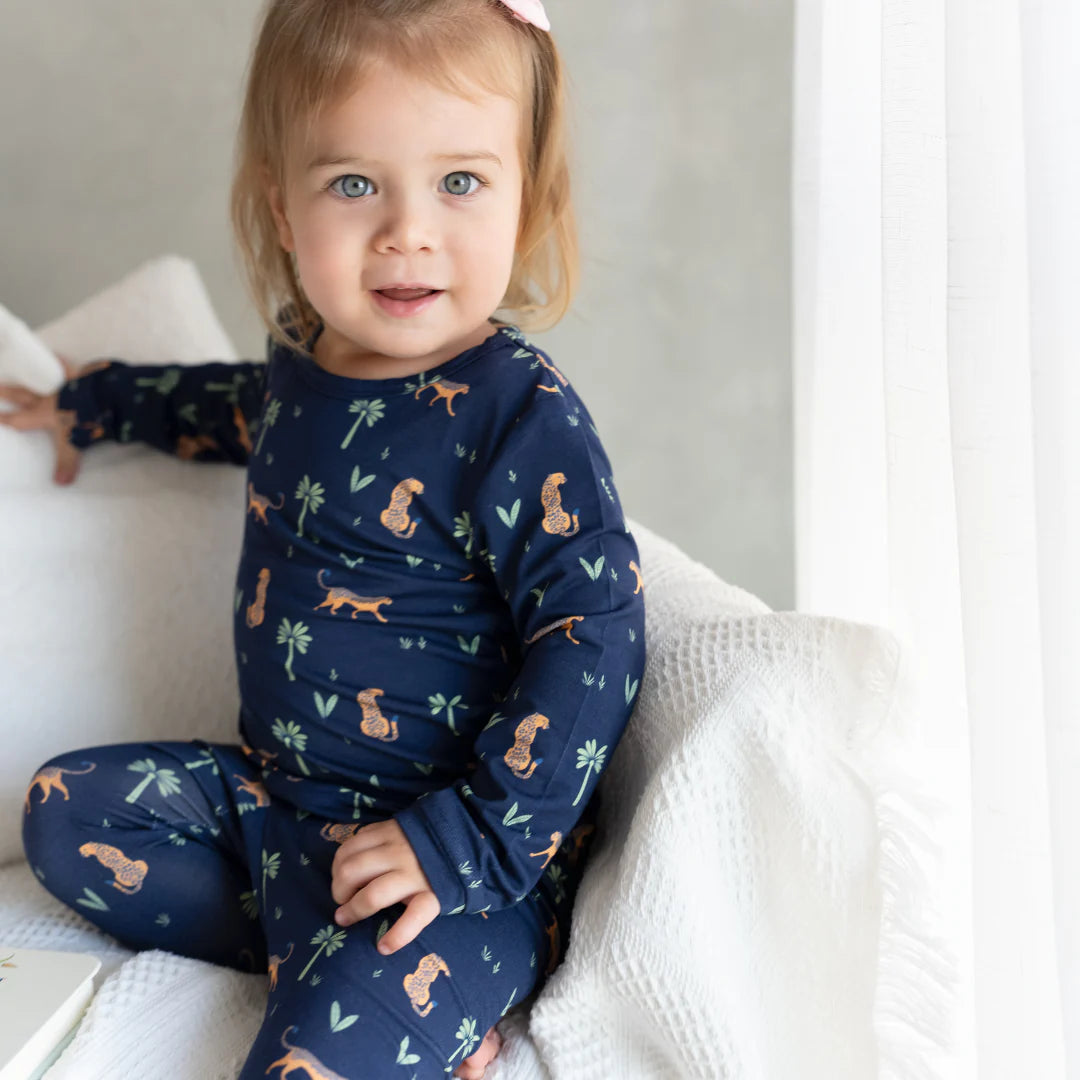 Hushabye Bamboo Pajamas in Arabian Leopard