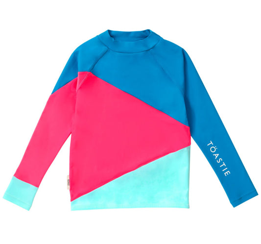 Töastie Unisex Swim Top in Ocean Blue