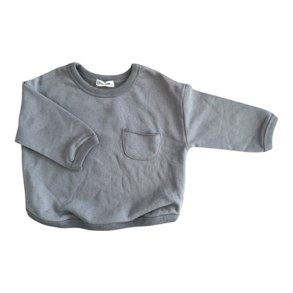 RENT | French Terry Sweatshirt & Pants Set in Grey