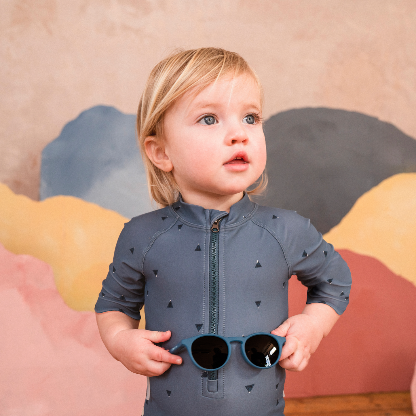 Töastie Unisex Swim Onesie Ocean Mountain