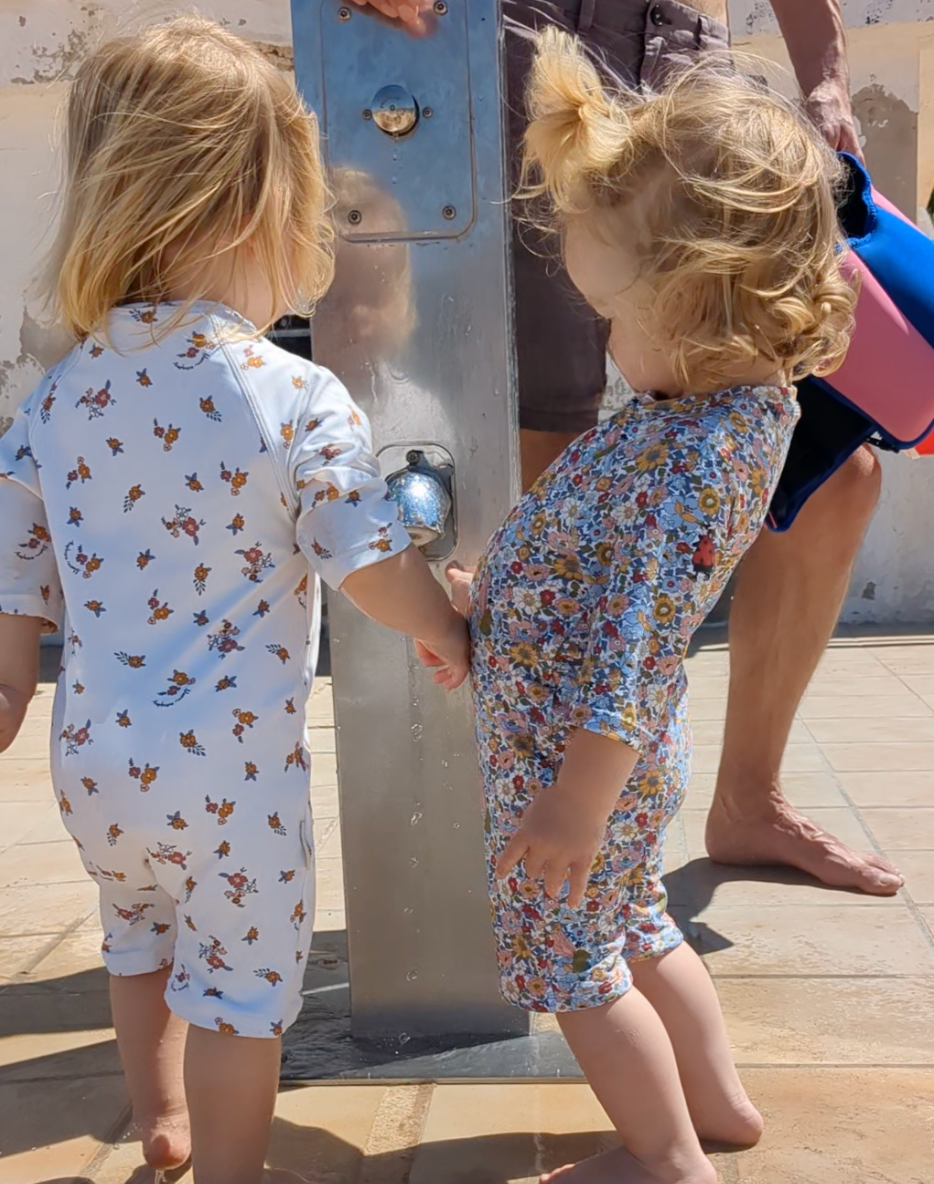 Töastie Swim Onesie Provencal Rose