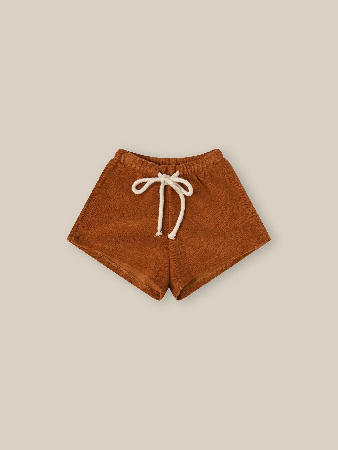 Organic Zoo Terracotta Terry Rope Shorts