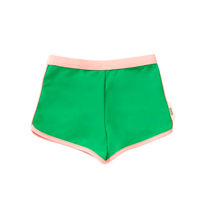 Töastie Unisex Swim Bottoms in Matcha Green