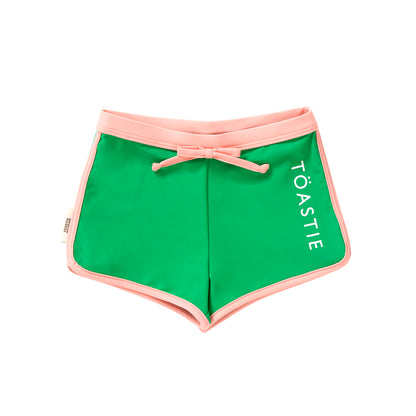 Töastie Unisex Swim Bottoms in Matcha Green
