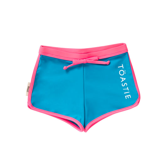 Töastie Unisex Swim Bottoms in Ocean Blue