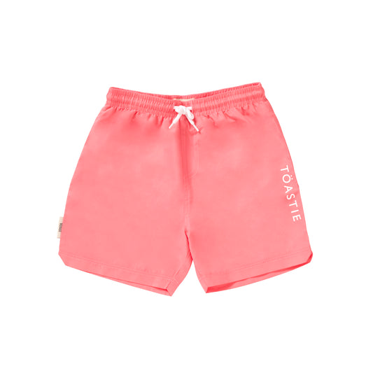 Töastie Woven Swimshorts in Salmon