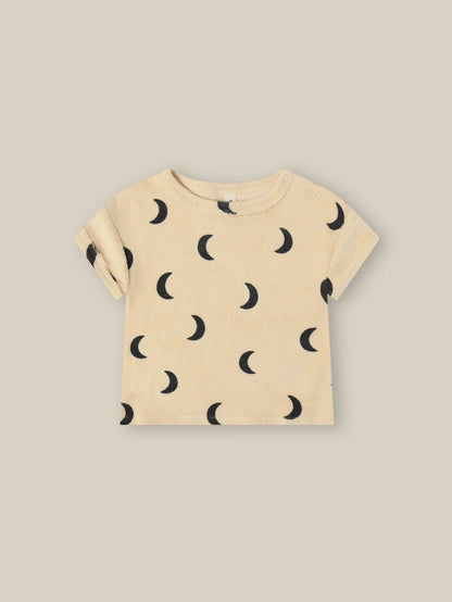 Organic Zoo Pebble Midnight Terry Boxy T-Shirt