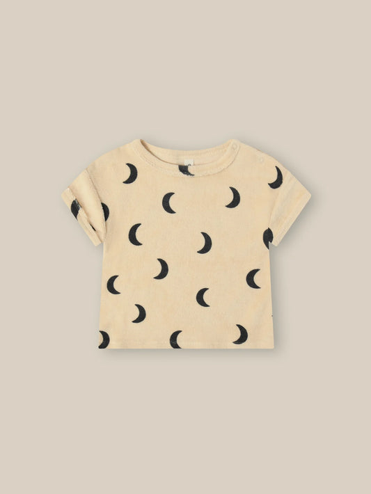 Organic Zoo Pebble Midnight Terry Boxy T-Shirt