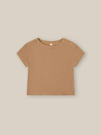 Organic Zoo Claypot Waffle Boxy T-Shirt 