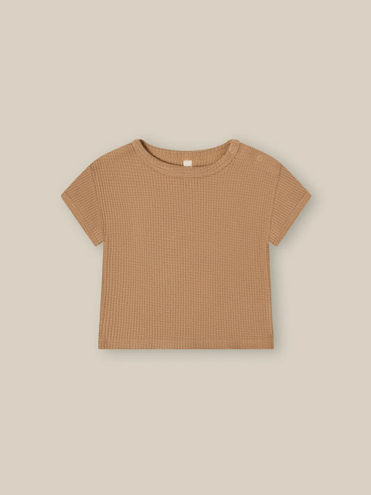 Organic Zoo Claypot Waffle Boxy T-Shirt 