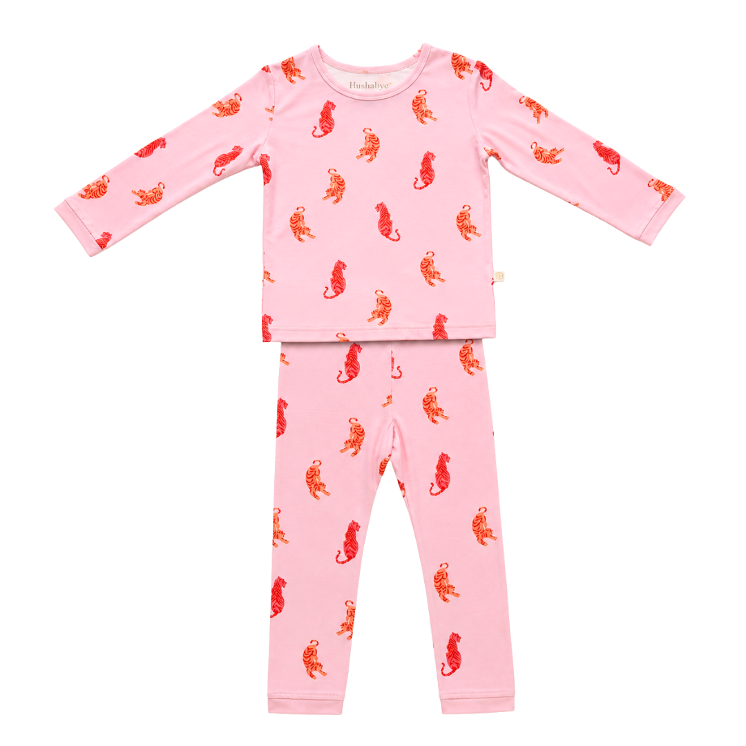 Hushabye Bamboo Pajamas in Tiger