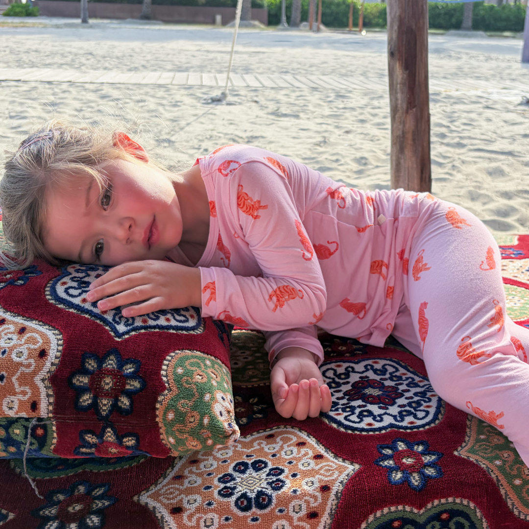Hushabye Bamboo Pajamas in Tiger