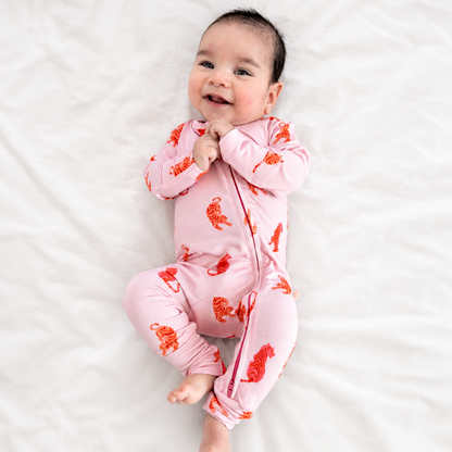 Hushabye Bamboo Sleepsuit in Tiger