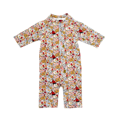 Töastie Swim Onesie Wild Garden Floral