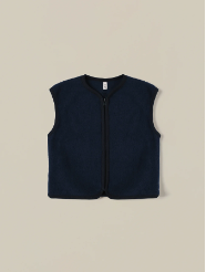Organic Zoo Blue Nights Fleece Gilet