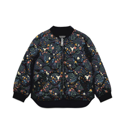 RENT | Töastie Modular Bomber Jacket | Midnight Floral